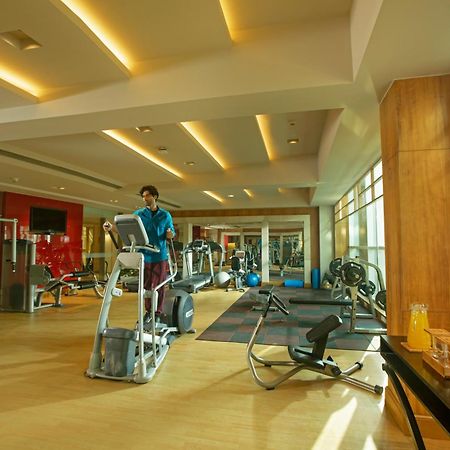 فندق مونسيون جراند آغْرا المظهر الخارجي الصورة The gym at the hotel